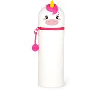 Legami KA0012 2-in-1-Federmäppchen aus Silikon - Kawaii Einhorn