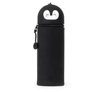 Legami KA0015 2-in-1-Federmäppchen aus Silikon - Kawaii Pinguin