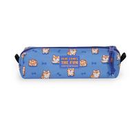 Legami Federmäppchen My Pencil Case – Corgi-Motiv, Reißverschluss, Recycling-Kunststoff 22 x 6 cm