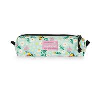 LEGAMI - My Pencil Case, Thema Bee, Reißverschluss | Aus recyceltem Kunststoff, widerstandsfähig, geräumig, praktisch, Schulfach, für das Büro, 22 x 6 cm