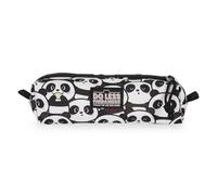 LEGAMI - My Pencil Case, Thema Panda, Reißverschluss, aus recyceltem Kunststoff, widerstandsfähig, geräumig, praktisch, Schulfach, für das Büro, 22 x 6 cm