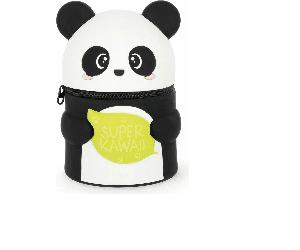Legami - PENCIL CASE - SUPER KAWAII - PANDA - 2-IN-1 - SILICONE