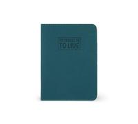 Legami - Petroleum Blue Passport Holder, Passport Holder Brieftasche für Reisen, Reisepasshülle, 1 Passporttasche, 4 Kartenfächer, RFID-Schutz, 10,5 x 14 x 1 cm, blau, S, Casual