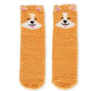 Legami Rutschfeste Socken ItS A Match! Corgi (Medium- Gr. 35-42) 97% Polyester, 3% Spandex