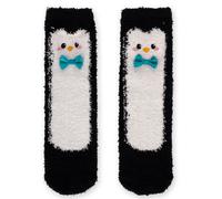 Legami - Rutschfeste Weihnachtssocken It's a Match, für Kinder und Erwachsene, Penguin, 26-34