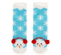 Legami - Rutschfeste Weihnachtssocken It's a Match, für Kinder und Erwachsene, Snowman-Thema, 26-34