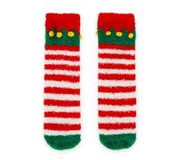 Legami - Rutschfeste Weihnachtssocken It's a Match, für Kinder und Erwachsene, Weihnachtself, 35-42