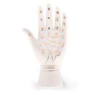 LEGAMI - The Future’s Schmuckschatulle in Your Hands, Keramik-Schmuckschatulle, Schmuck, für Ringe, Armbänder und Halsketten, 10 x 19,5 x 5 cm
