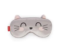 Legami - Sleep Mask Nap Queen, Schlafmaske mit verstellbarem Gummiband, superweich, Kitty-motiv, aus Polyester, 20,5 x 10 x 1 cm