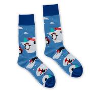 Legami - Socken It's a Match, bunt und lustig, für Erwachsene und Kinder, elastisch, geformt, bequem, maschinenwaschbar, Penguin, Größe 35-40