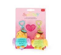 2 Plüsch-Schlüsselanhänger - Super Soft! - Tiny