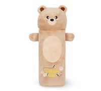 Legami Federmäppchen Plüsch Teddy Bear, 24.5 x 14 x 8 cm, Polyester