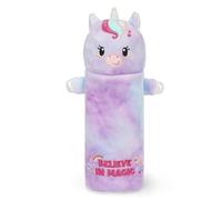 LEGAMI - Super weiches Federmäppchen, Unicorn-Motiv, weiches Federmäppchen, Karton mit Malvorlage inklusive, 100% Polyester, Super Soft Pencil Case.