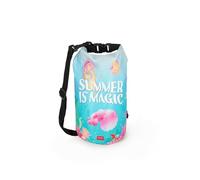 LEGAMI - Wasserdichter Sack, 10 Liter Meerwasserdichter Sack, Trockensack, hermetischer Verschluss, leicht, kompakt, einfach zu transportieren, Summer is Magic