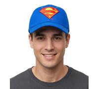CAP SUPERMAN DC COMICS - BASEBALL LOGO