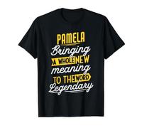 Legendärer Pamela-Spruch lustiger Pamela-Name Preisgünstiges Grafik-T-Shirt, Herren, Schwarz, XL