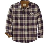 Legendary Whitetails Herren Buck Camp Flanell Langarm Plaid Button Down Freizeithemd Cordbündchen, Karomuster, Mittel