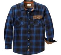 Legendary Whitetails Herren Harbor Heavyweight Flannel Shirt Hemd mit Button-Down-Kragen, Lakes Plaid, Klein