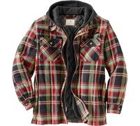 Legendary Whitetails Herren Maplewood Kapuzenjacke Hemdjacke, Spruce Mountain Plaid, X-Large Tall