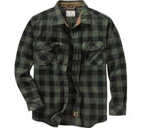 Legendary Whitetails Herren Standard Navigator Fleece-Hemd mit Knopfleiste, Night Forest Plaid, Größe XL-Groß