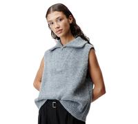 LeGer Blakely Vest - Half-Zip-Weste Damen in Strick - lockere Passform - Pullunder in Grobstrick - Mode für Damen - by Lena Gercke - Gr. 34-51