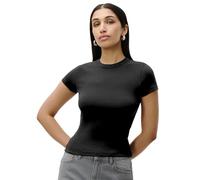LeGer by Lena Gercke Ria T-Shirt - Kurzarm Tshirt Damen - körpernahe Passform - Oberteil aus Baumwolle - Mode für Damen - Gr. 34-49