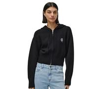 LeGer Cornelia Cardigan - Strickjacke Damen mit Kapuze - Oversized-Passform - Jacke mit Logo-Stickerei - Mode für Damen - by Lena Gercke - Gr. 34-47