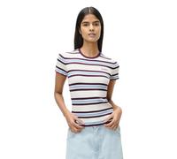 LeGer Danielle T-Shirt - Kurzarm Tshirt Damen mit Streifen - körpernahe Passform - Oberteil aus Viskose - Mode für Damen - by Lena Gercke - Gr. 34-47