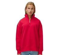 LeGer Jenny Sweater - Half Zip Pullover Damen mit Kragen - Oversized-Passform - Sweatshirt aus Baumwolle - Mode für Damen - by Lena Gercke - Gr. 34-53