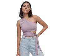 LeGer Leia Top - One-Shoulder Top Damen mit Knotendetail - körpernahe Passform - Oberteil mit Cut-Outs - Mode für Damen - by Lena Gercke - Gr. 34-69
