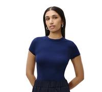 LeGer Ria T-Shirt - Kurzarm Tshirt Damen - körpernahe Passform - Oberteil aus Baumwolle - Mode für Damen - by Lena Gercke - Gr. 34-48
