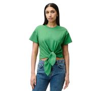 LeGer Tessy T-Shirt - Kurzarm Tshirt Damen mit Knotendetail - lockere Passform - Oberteil aus Baumwolle - Mode für Damen - by Lena Gercke - Gr. 34-76