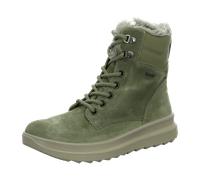 Schnürstiefelette LEGERO "Legero Stiefelette Nubukleder", Damen, Gr. 37, hellgrün, Nubukleder, Schuhe (33989161-37) hellgrün