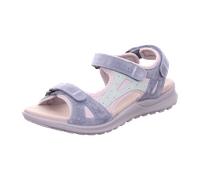 Riemchensandale LEGERO "Siris" Gr. 41, blau (hellblau) Damen Schuhe Sandalen in toller Farbkombi (32014145-41)