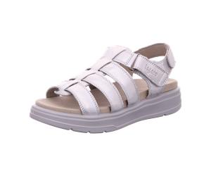 Legero Absatzsandale Leder SUNWALKE für Damen, silber, Größe 42 EU