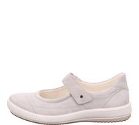 legero Veloursleder Ballerinas, grau, 43 Hellgrau
