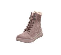 Schnürstiefelette LEGERO "Legero Stiefelette Nubukleder", Damen, Gr. 38,5, rosa, Nubukleder, casual, Schuhe (53793048-38,5) rosa