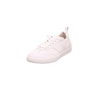 Legero Damen Low-Top Sneaker Silence, Frauen Halbschuhe, Weite: G, lose Einlage, straßenschuhe, Strassenschuhe, Sportschuhe, Bright White (100), 37 EU