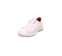 Legero Damen Low-Top Sneaker Tanaro 5.0, Frauen Halbschuhe, Weite: G, lose Einlage, schnürschuhe, schnürer, Business, Bright White (100), 41 EU