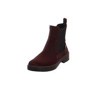 Legero Stiefelette Veloursleder Damen Rot Größe 39