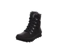 legero Leder Stiefelette, schwarz, 38 Schwarz