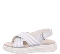 Legero Damen SUNWALKER Sandale, METALLIC Silver 9250, 40 EU