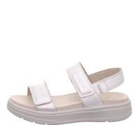 legero Damen Plateau-Sandale SUNWALKER 40 Metallic Silver