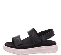 Legero Damen Plateau-Sandale Sunwalker 2-000257-0100 Nappa Schwarz Größe 42 EU
