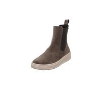 Stiefelette LEGERO "Legero Stiefelette Veloursleder", Damen, Gr. 38, grau, Veloursleder, Schuhe (63594056-38) grau