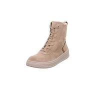 Schnürstiefelette LEGERO "Legero Stiefelette Veloursleder", Damen, Gr. 39, beige, Veloursleder, Schuhe Schnürstiefelette (21610166-39) beige