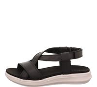 Legero Damen Ella Flache Sandale, Schwarz 0100, 39 EU