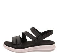 Legero Damen Ella Sandale, Schwarz 0100, 40 EU