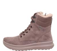 Schnürstiefelette LEGERO "Legero Stiefelette Nubukleder", Damen, Gr. 37, rosa, Nubukleder, casual, Schuhe (53793048-37) rosa
