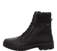 Schnürstiefelette LEGERO "Legero Stiefelette Leder", Damen, Gr. 37,5, schwarz, Leder, Schuhe Schnürstiefelette (37007760-37,5) schwarz